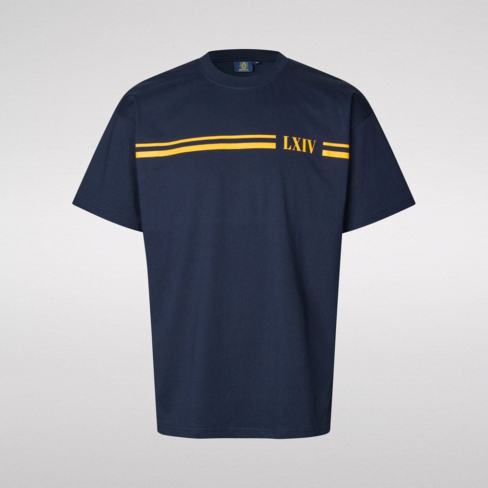 T-shirt - Navy med 64 i Romertal