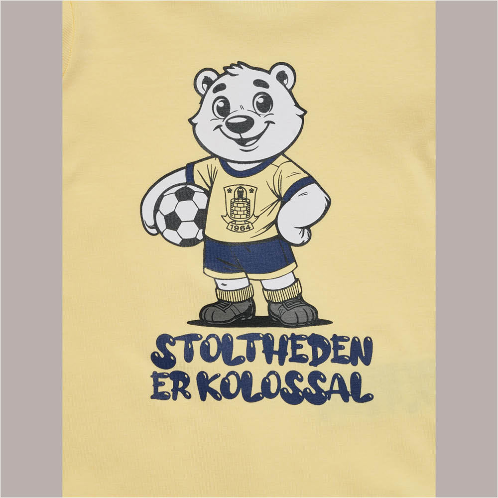 Brøndby X Hummel Body L/S Gul m. Stoltheden