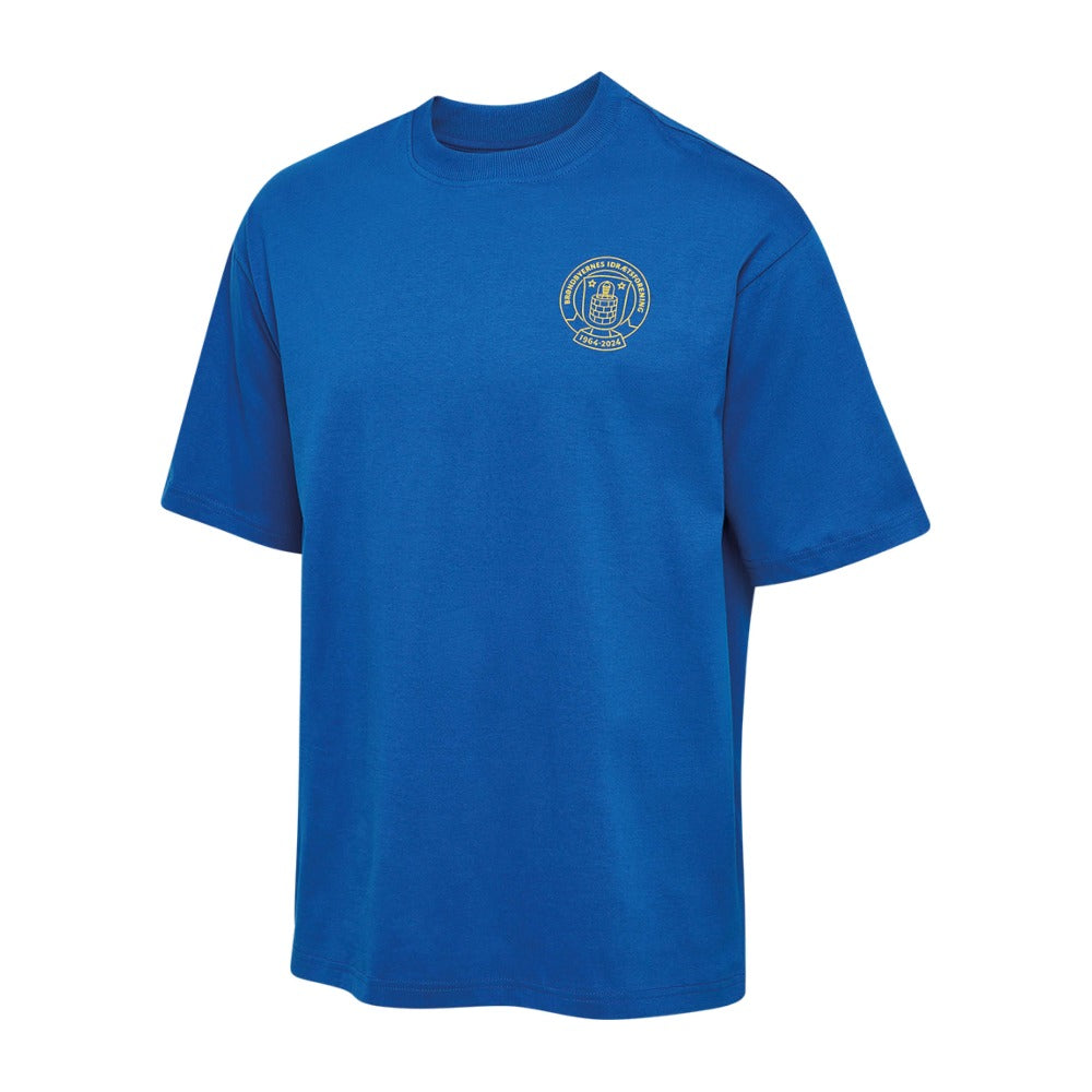 BIF Retro T-shirt Blå