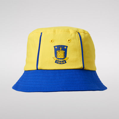 Brøndby X Hummel Bøllehat Gul/Blå med Logo