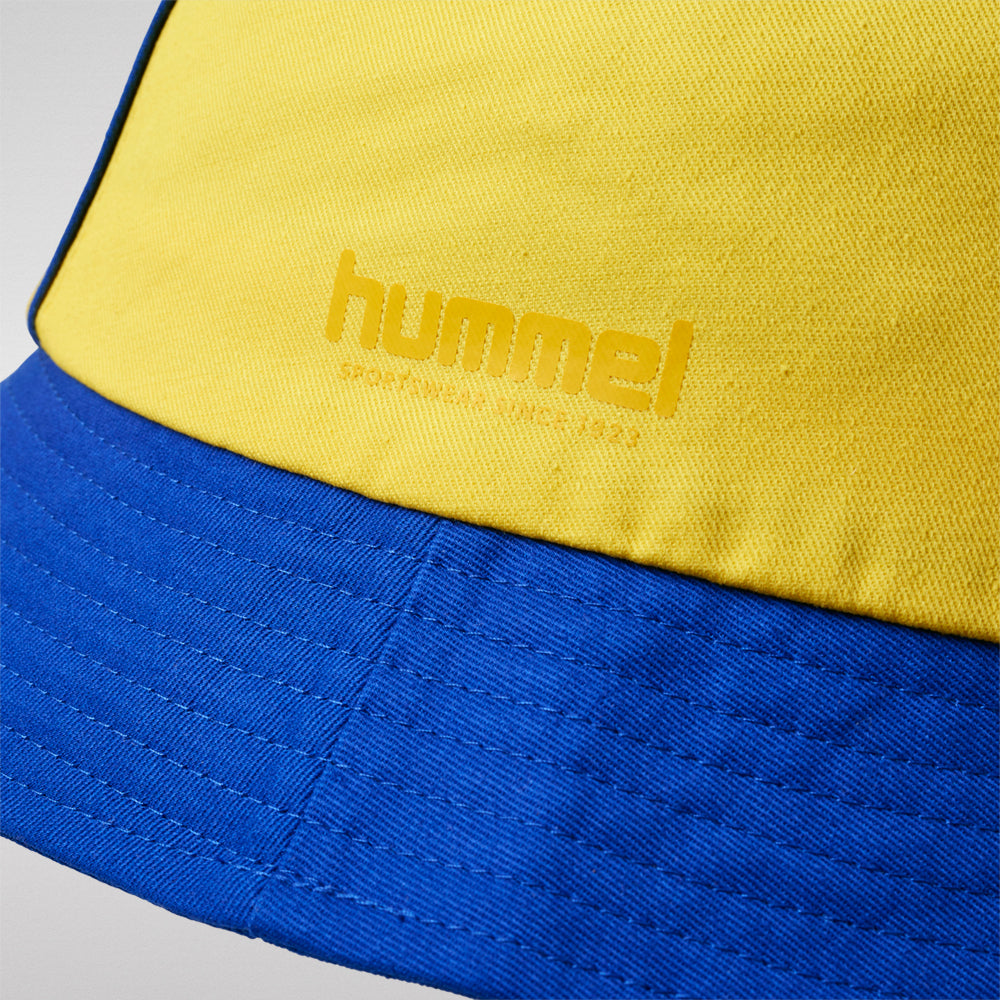 Brøndby X Hummel Bøllehat Gul/Blå med Logo