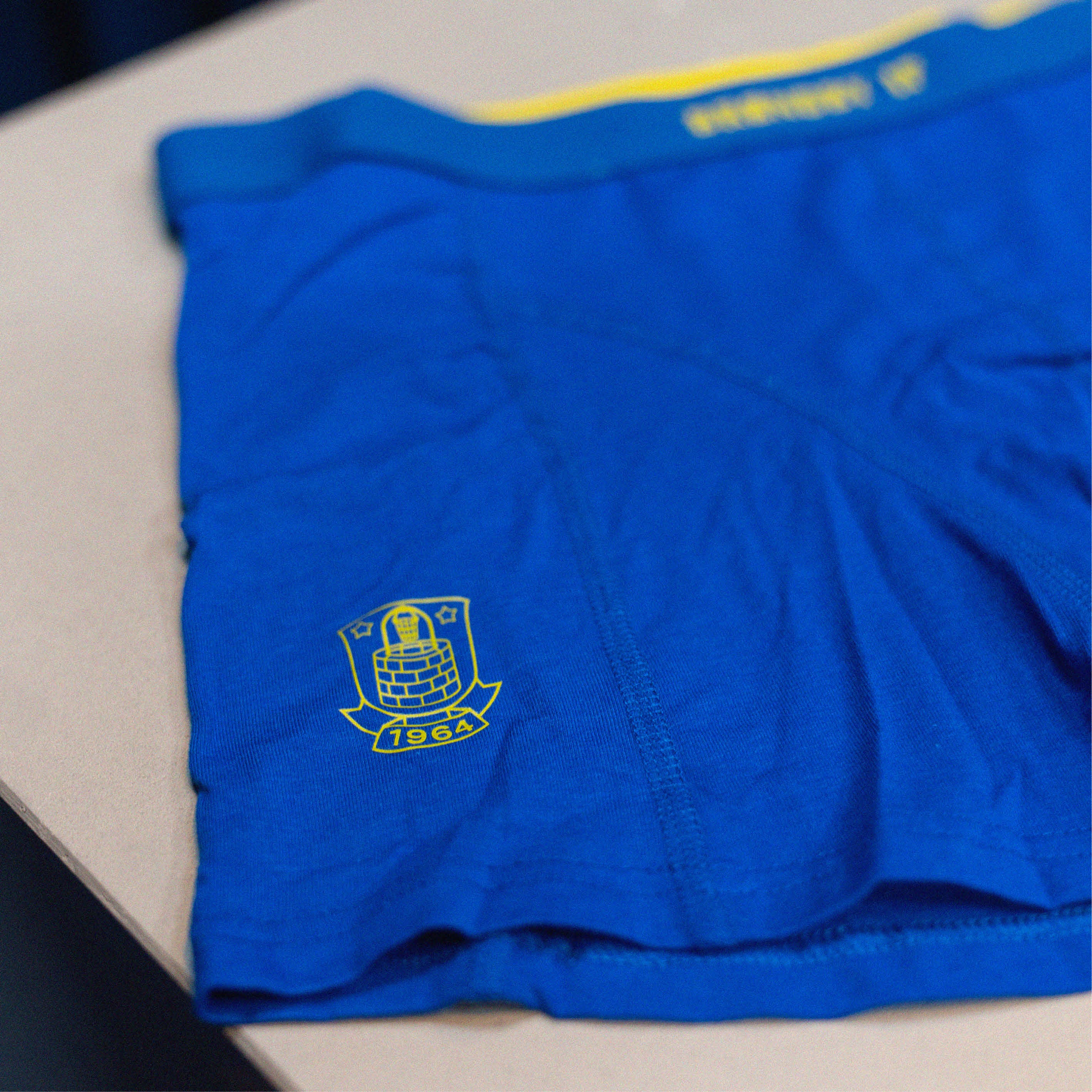 Brøndby Casual Boxershorts 3-pak Blå/Gul/Navy Børn