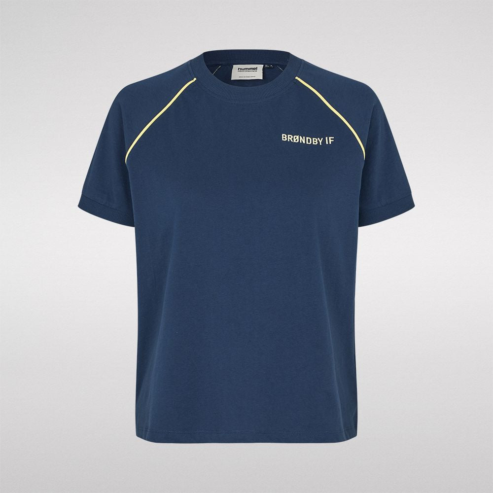 BIF X Hummel T-shirt Navy Kvindesnit