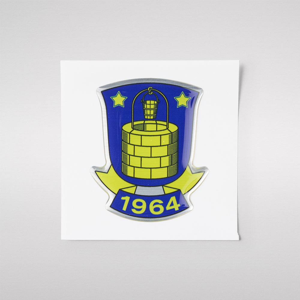 Brøndby 3D klistermærke Logo