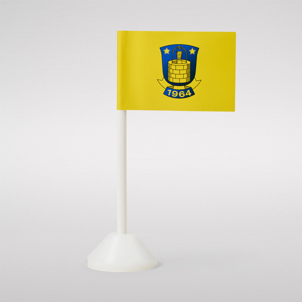 Brøndby Bordflag 6 stk.
