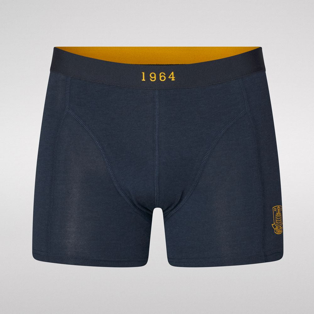 Brøndby Casual Boxershorts 3-pak Sort/Navy/Blå Børn
