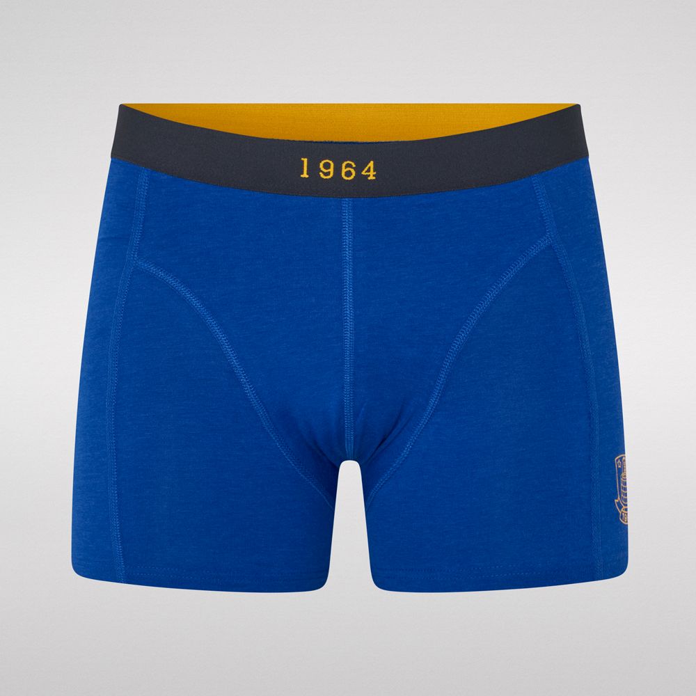 Brøndby Casual Boxershorts 3-pak Sort/Navy/Blå