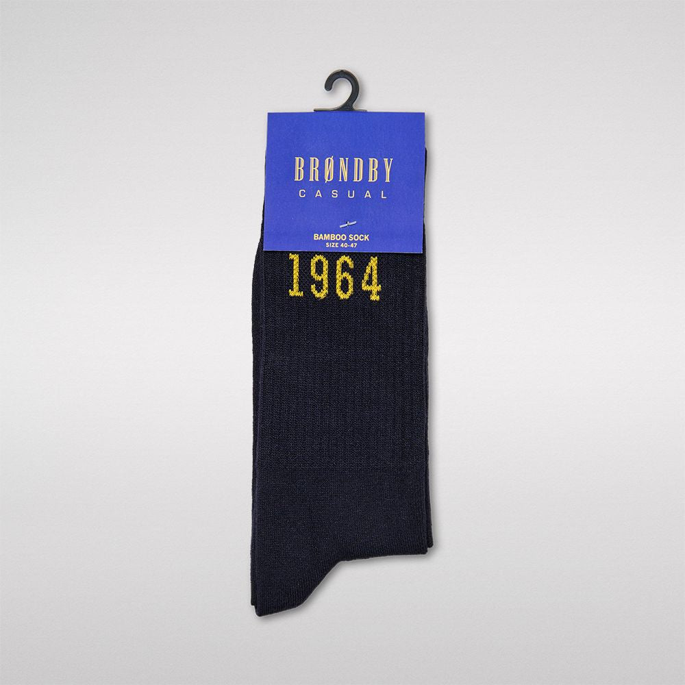 Brøndby Casual sokker Navy med 1964