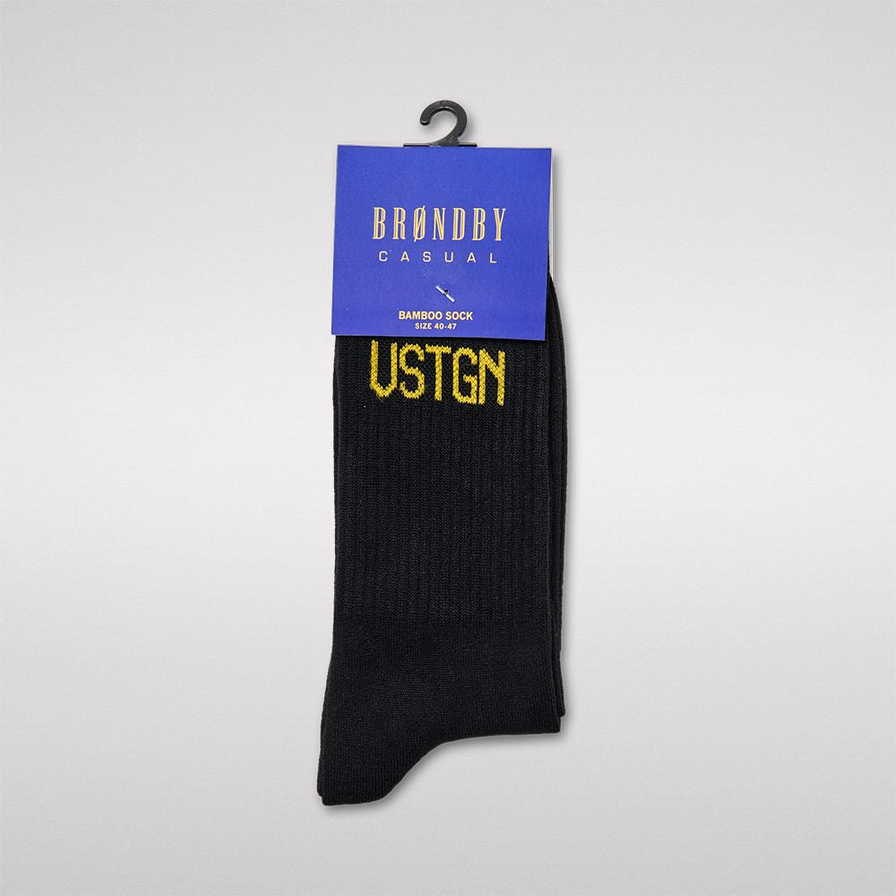 Brøndby Casual Socks Black with VSTGN