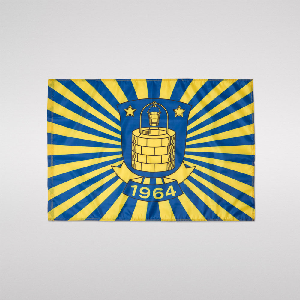 Brøndby Flag – Mellem 70x100cm Sol