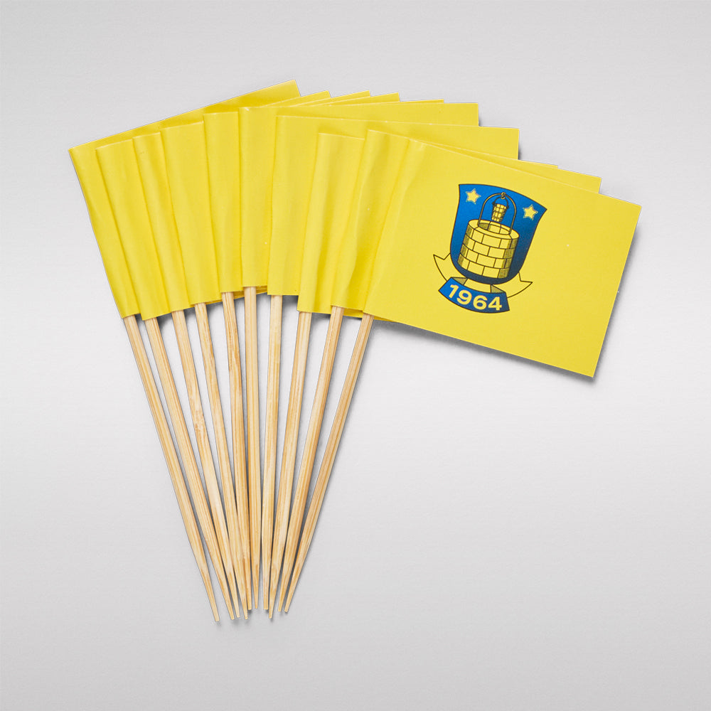 Brøndby Kageflag 10 stk.
