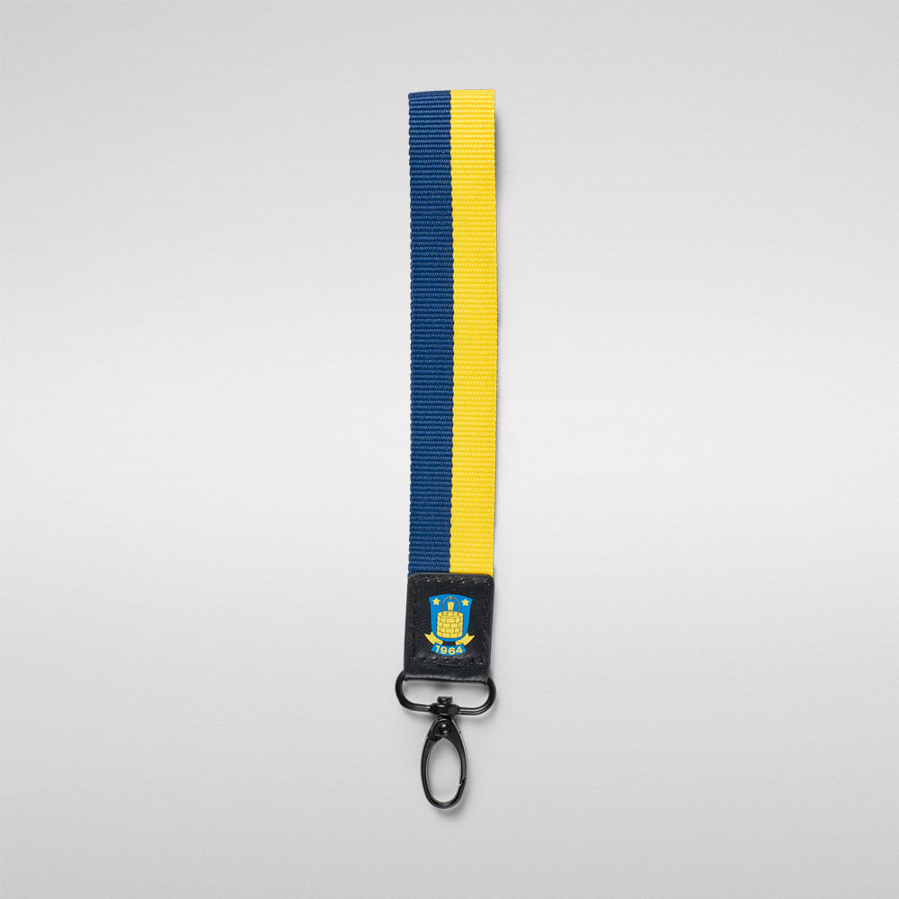 Brøndby Nøglesnor Gul/Blå - Kort model