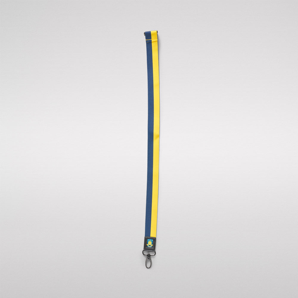 Brøndby Nøglesnor Gul/Blå - Lang model