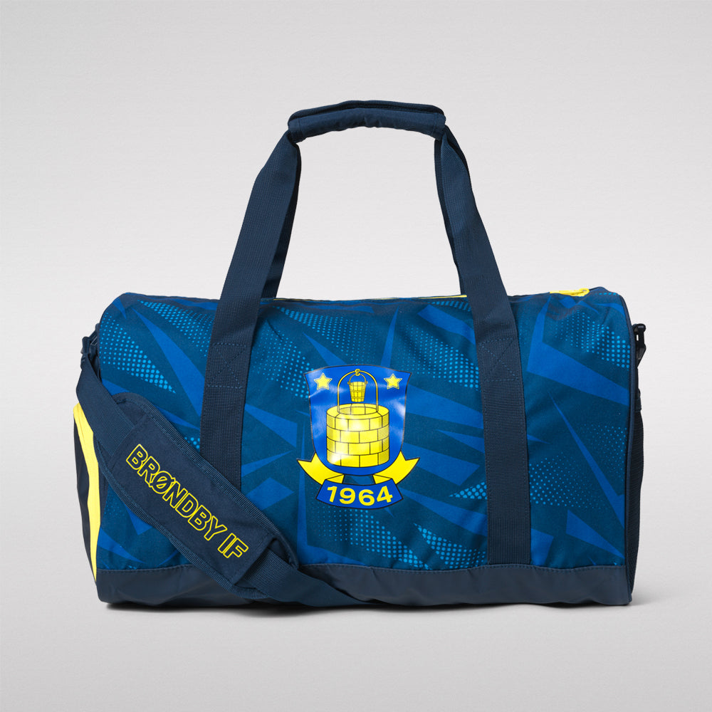 Brøndby Sportstaske Navy/Blå med Logo