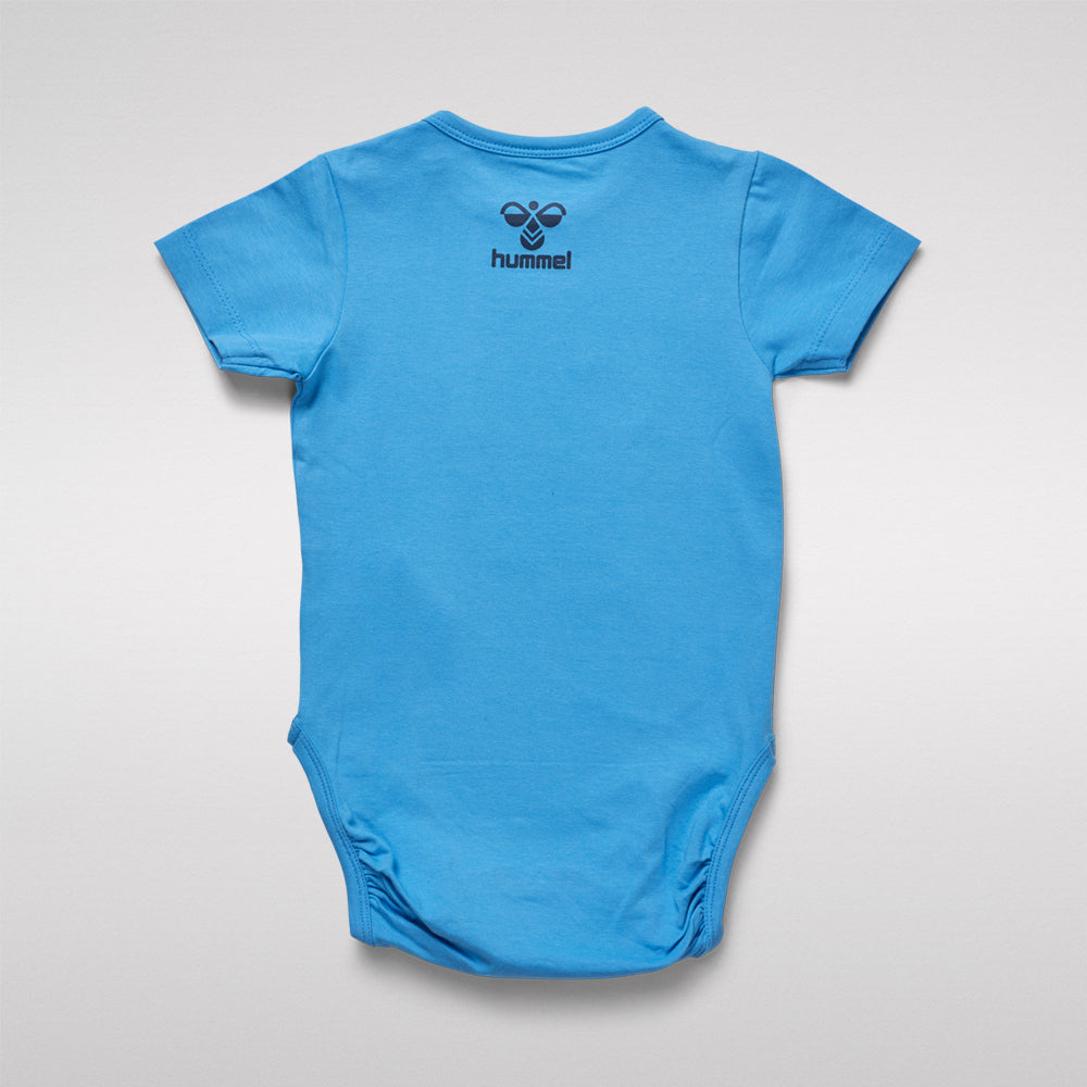 Brøndby X Hummel Body S/S Blå - Logo