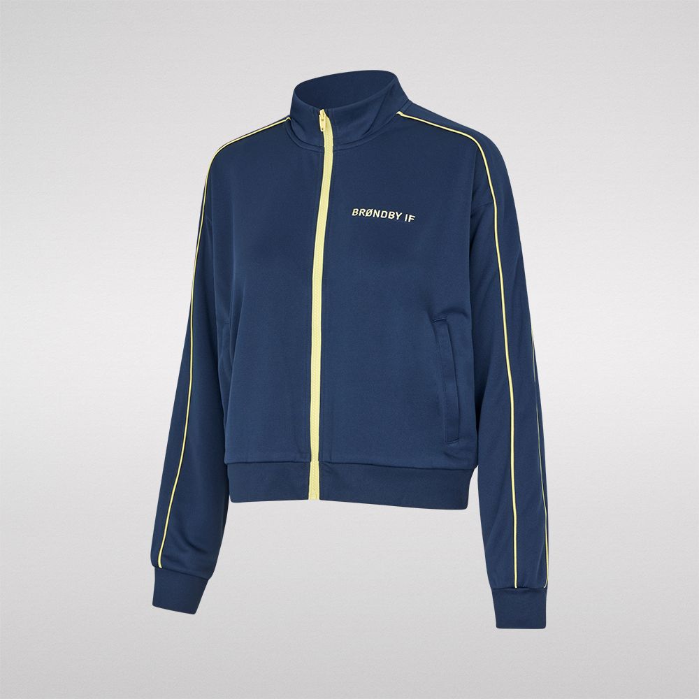 BIF X Hummel Track Zip Navy Kvindesnit