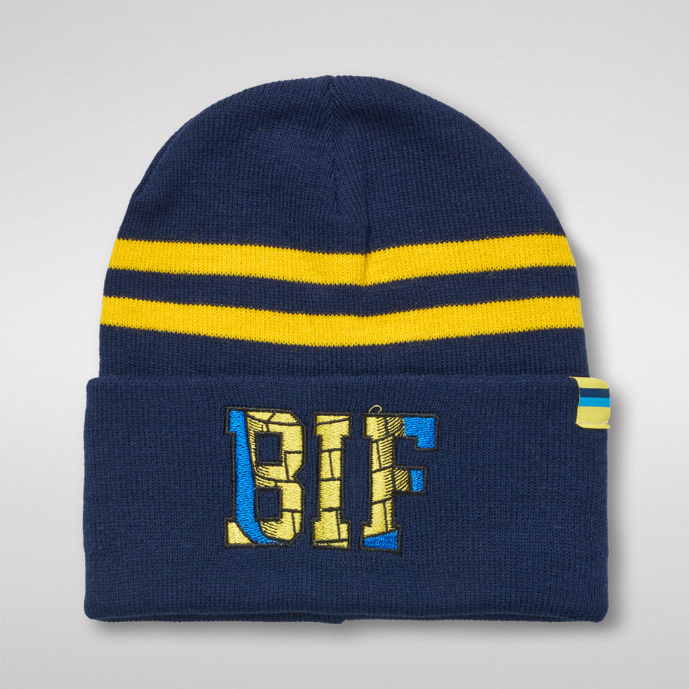 Bronx Hue – Navy m. striber Logo BIF