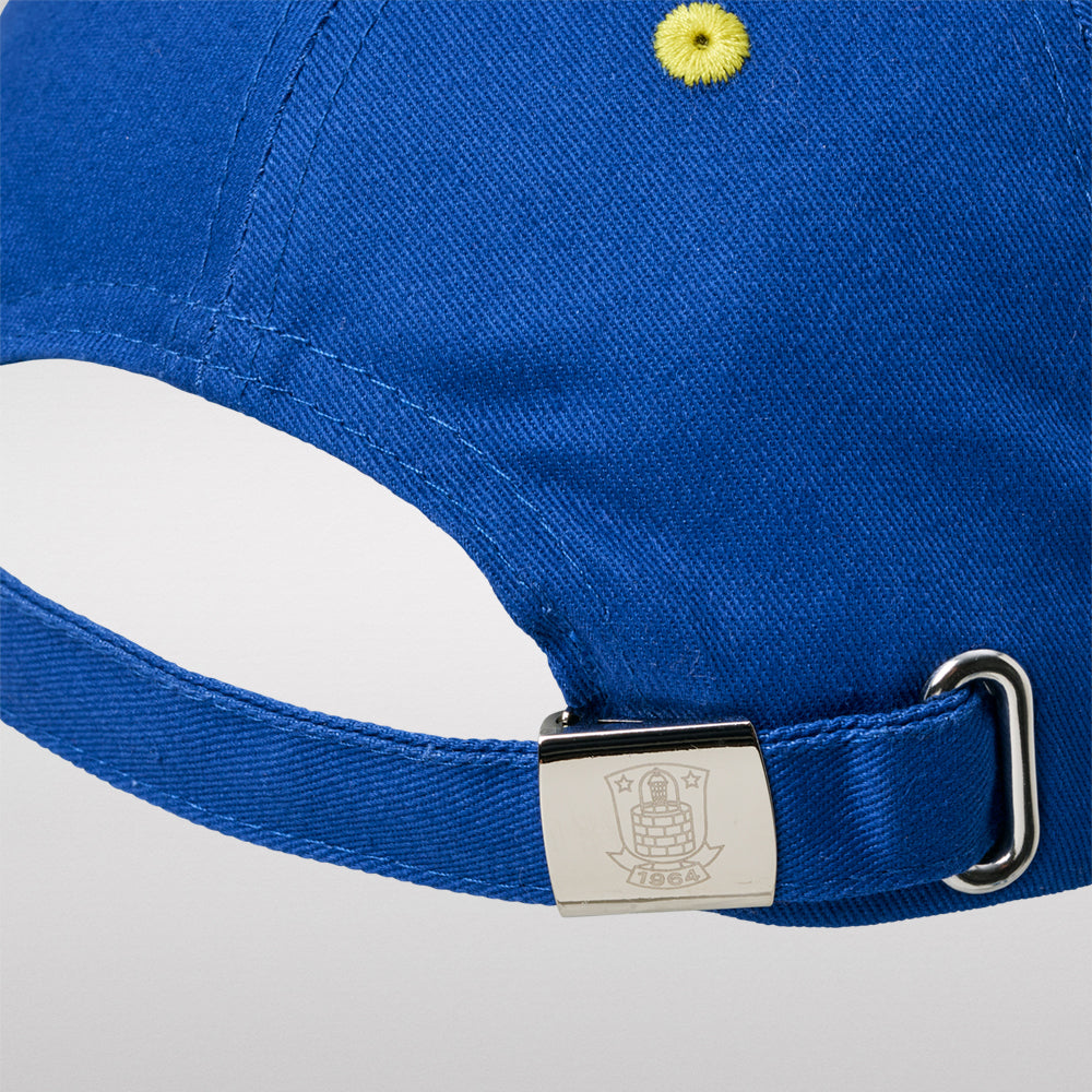 Cap - Blå/Gul med logo Børn