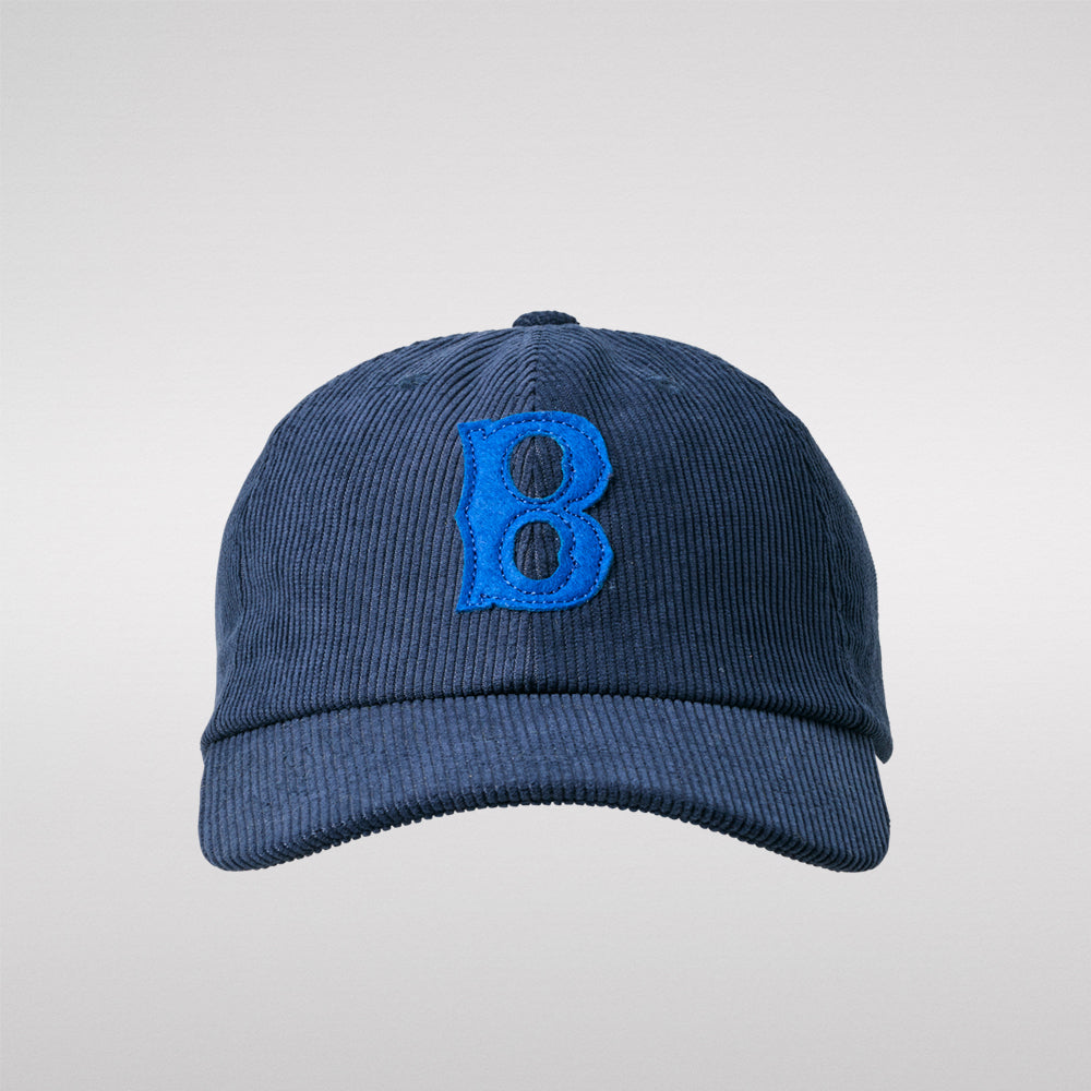 Cap – Dad Cap Navy fløjl med B
