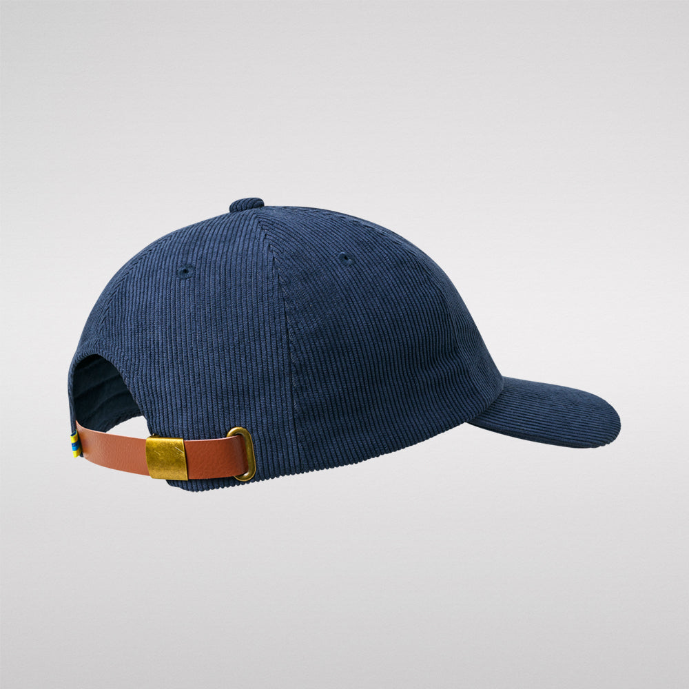 Cap – Dad Cap Navy fløjl med B