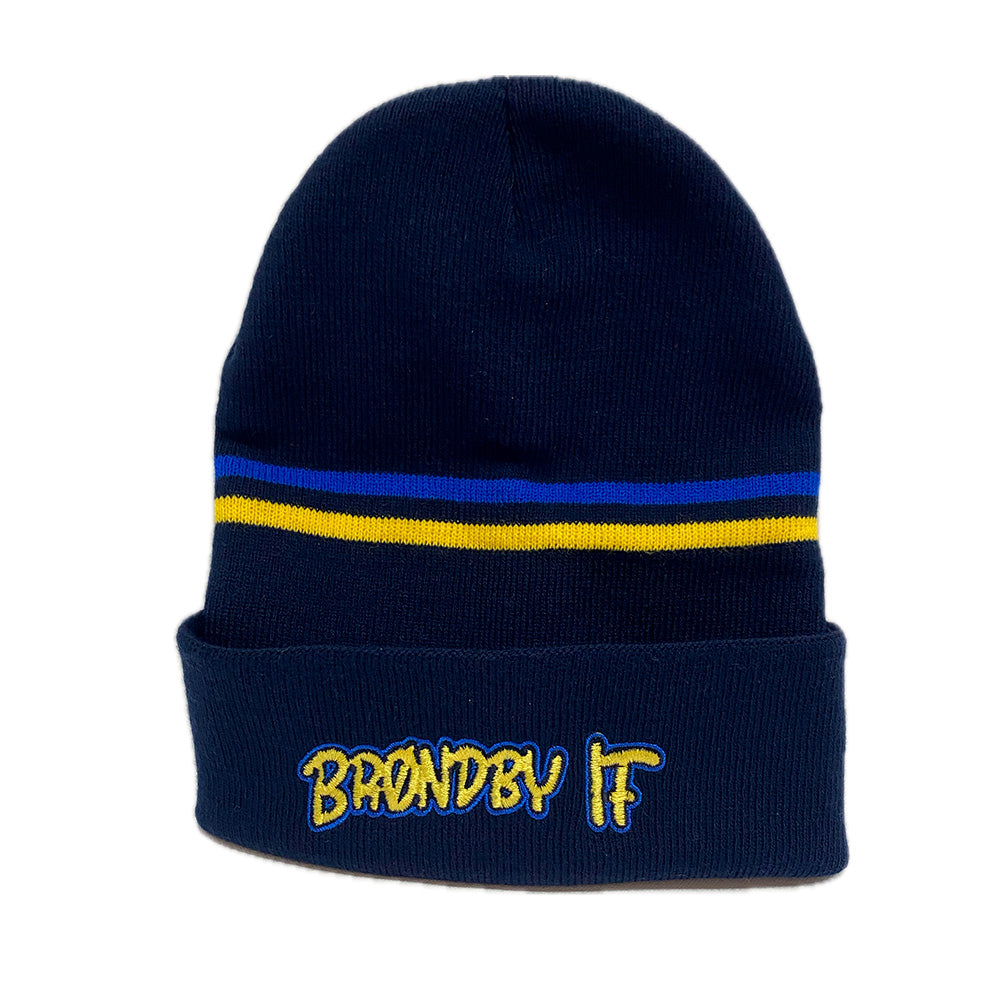 Bronx Hue – Navy Gul/Blå striber m. Brøndby IF