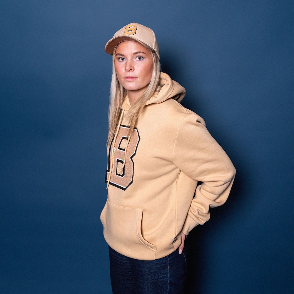 Hættetrøje Beige med B