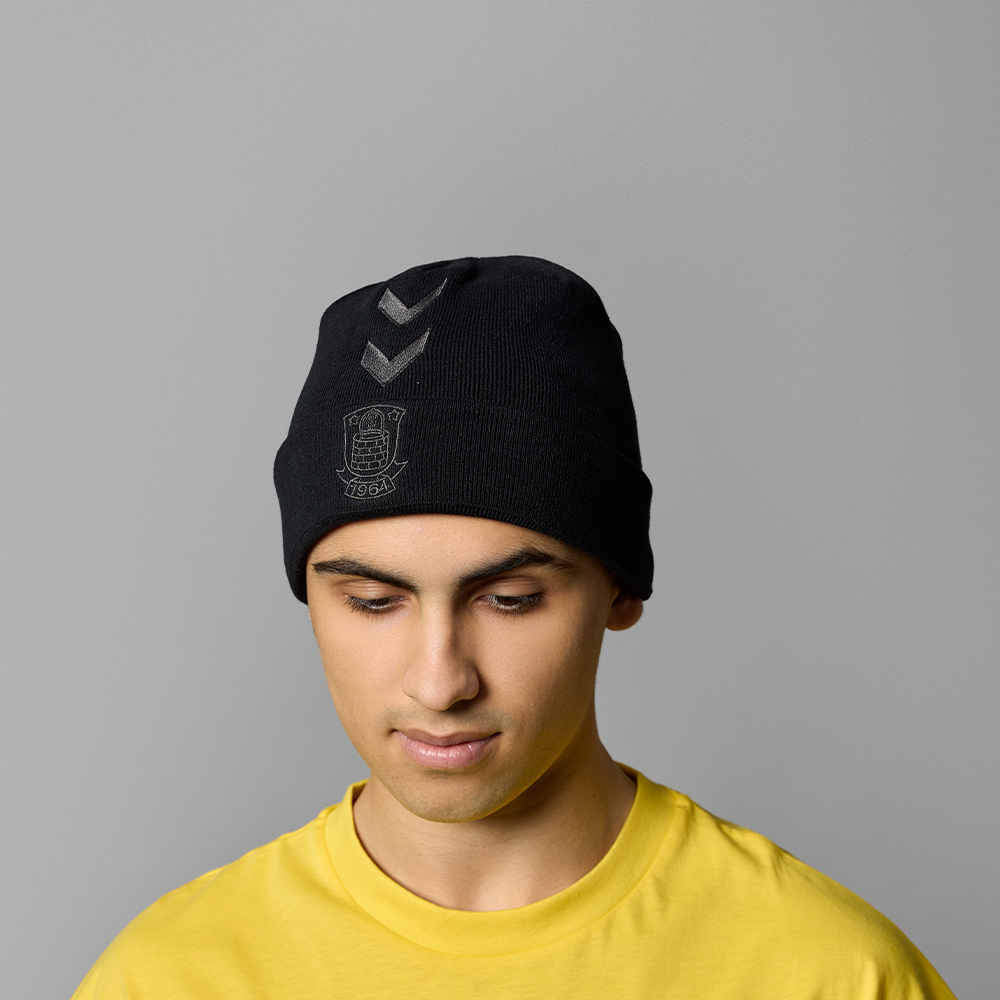 Brøndby X Hummel Hue Sort med Logo