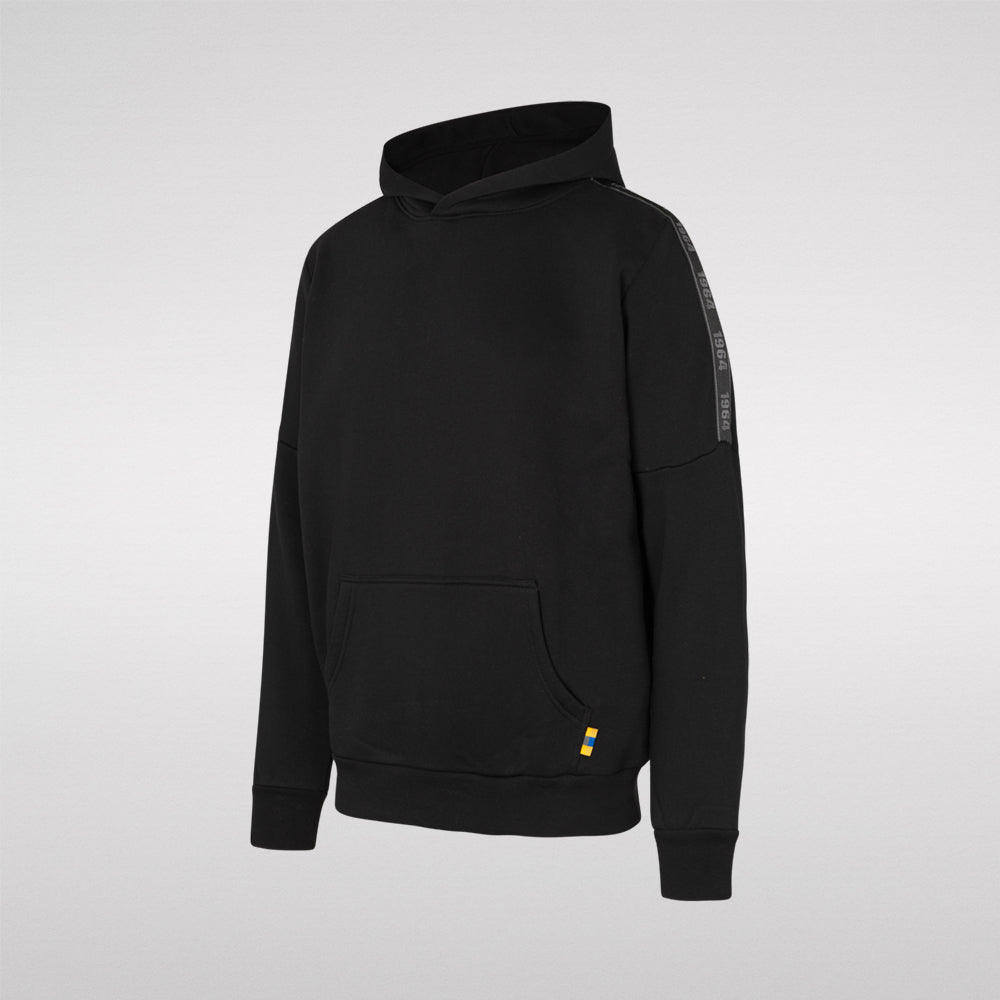 Hættetrøje Sort m. 1964 Bånd