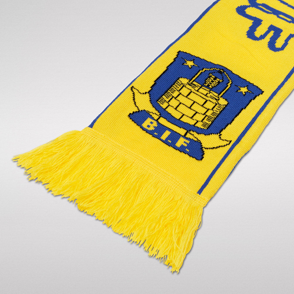Halstørklæde til børn - Gul m. Brøndby IF