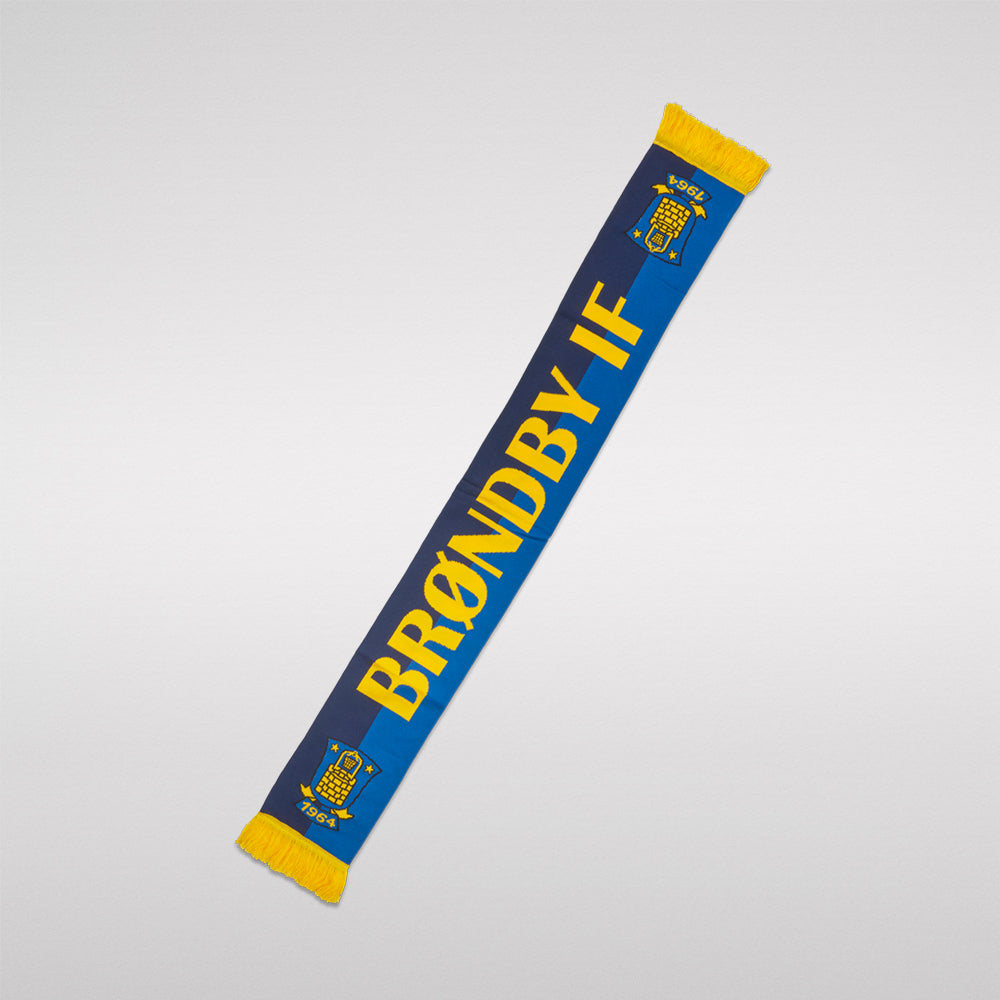 Halstørklæde – Navy/Blå Brøndby IF