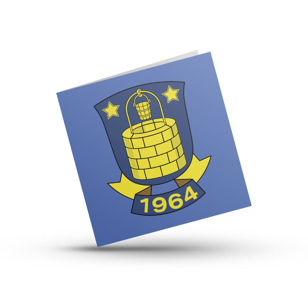 Brøndby Festkort 14,5 x 14,5 cm
