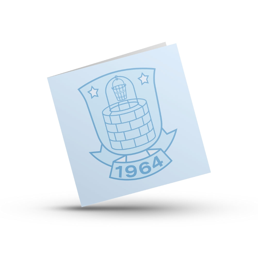 Brøndby Festkort 14,5 x 14,5 cm