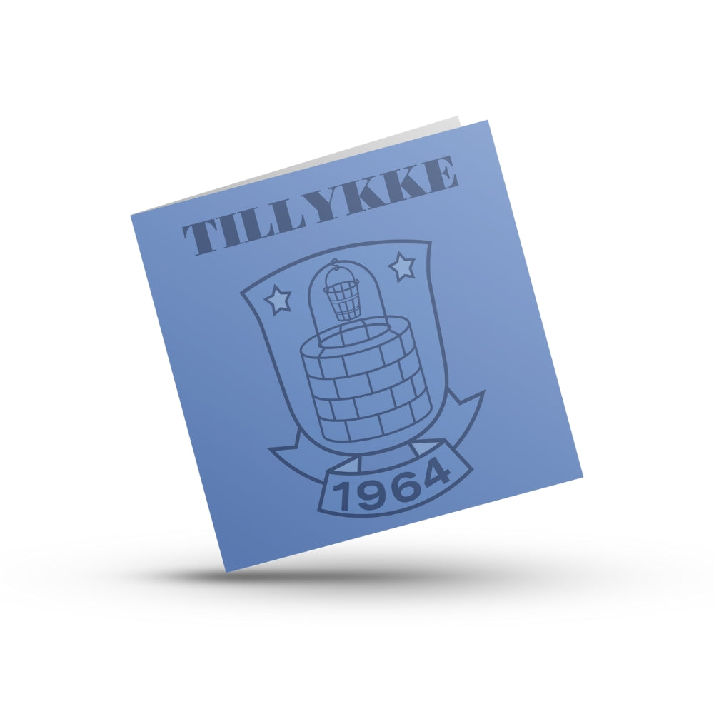 Brøndby Festkort 14,5 x 14,5 cm