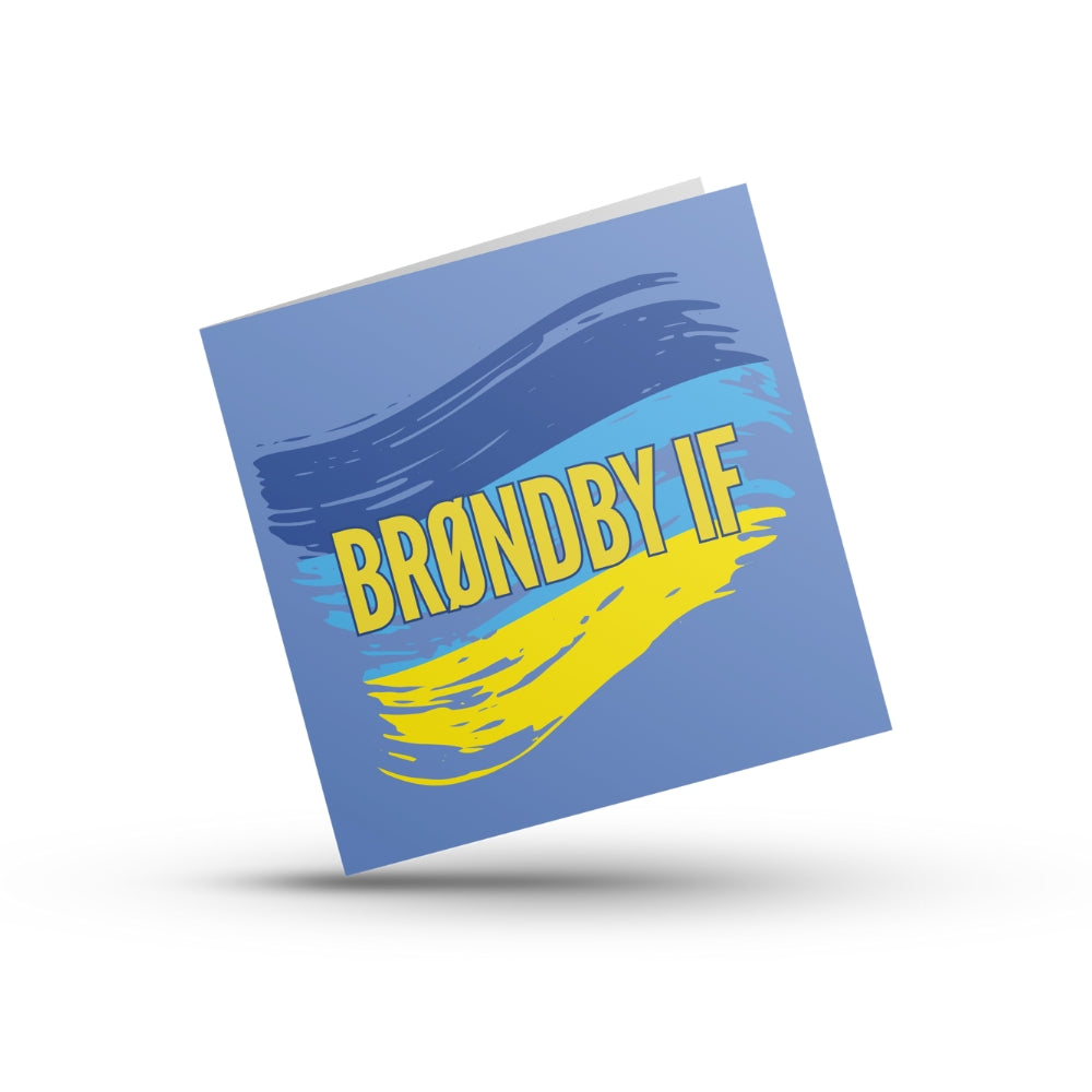 Brøndby Festkort 14,5 x 14,5 cm
