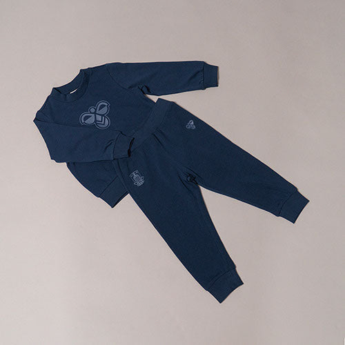 BIF Mini Crewsuit Bee Navy