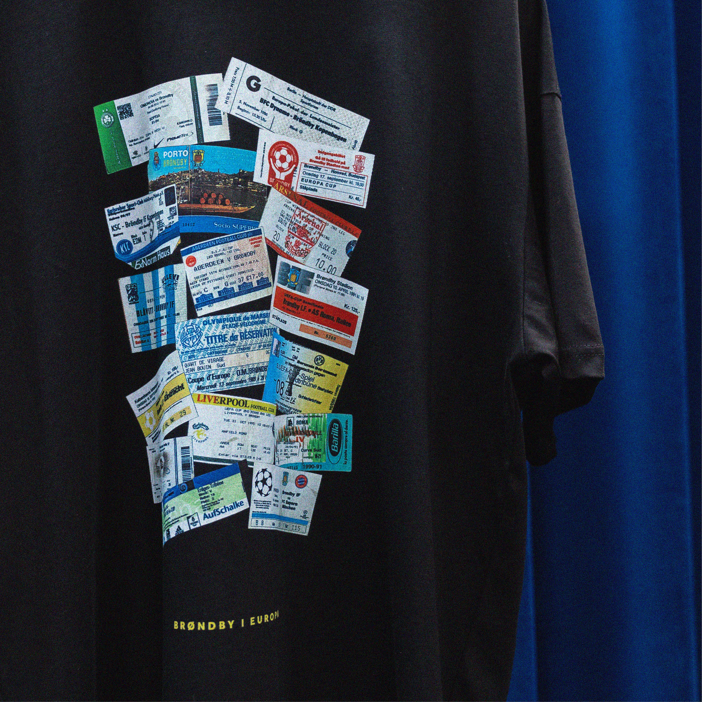 T-shirt - Europa billetter
