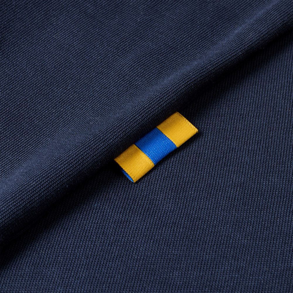Polo Langærmet Navy/Gul - 1964