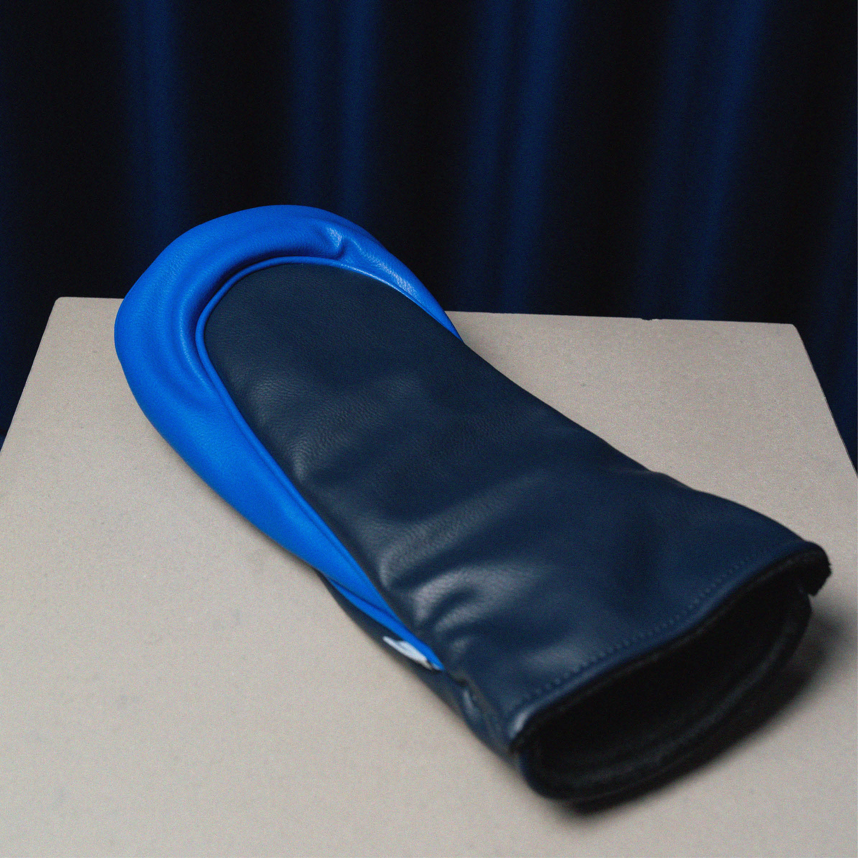 Golf Driver Headcover Navy m. Logo