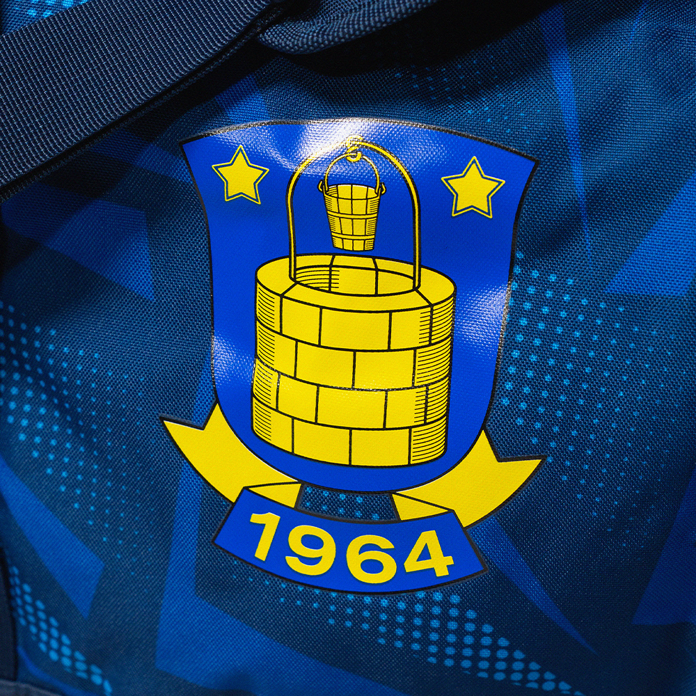 Brøndby Sportstaske Navy/Blå med Logo