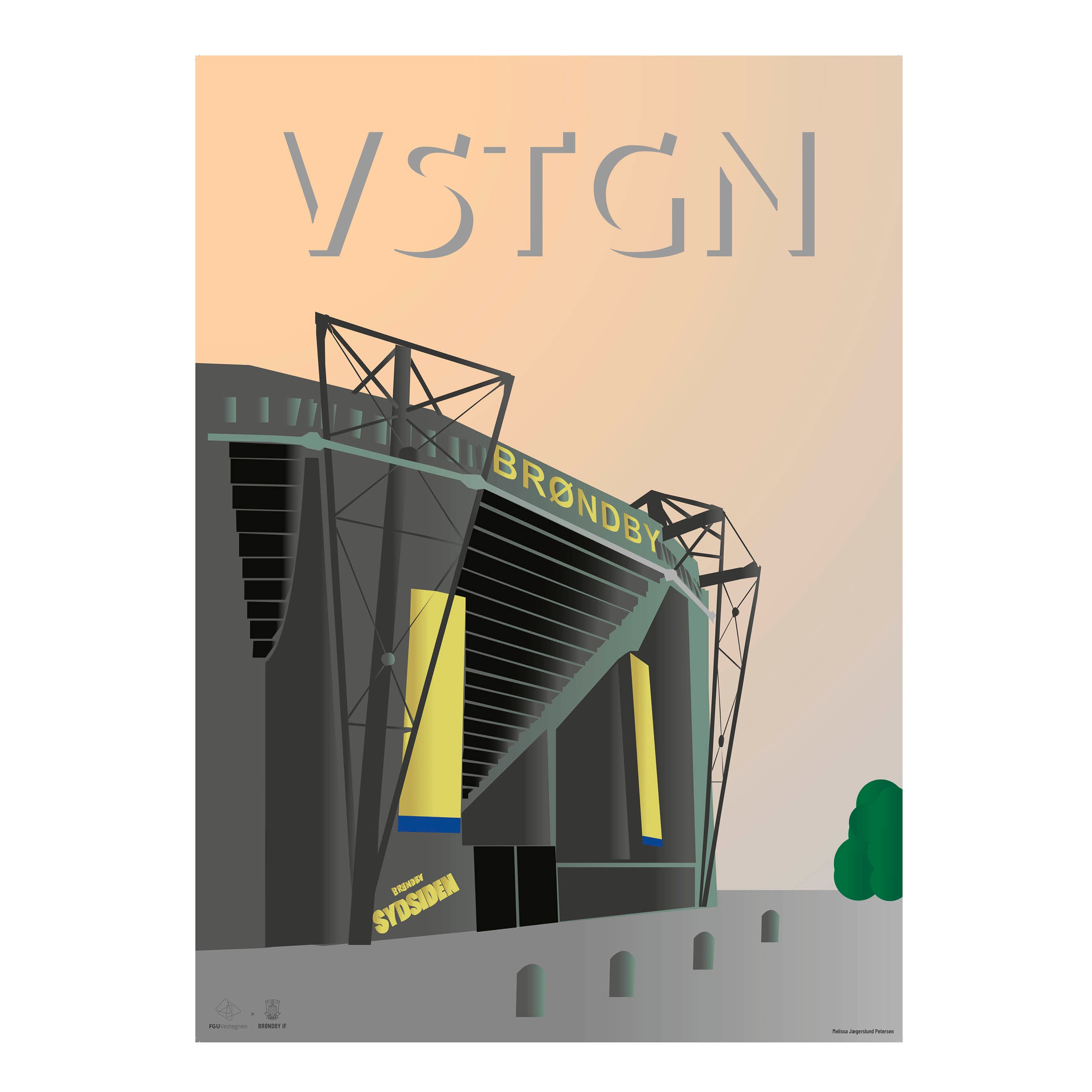 Plakat 50 x 70 - Stadion