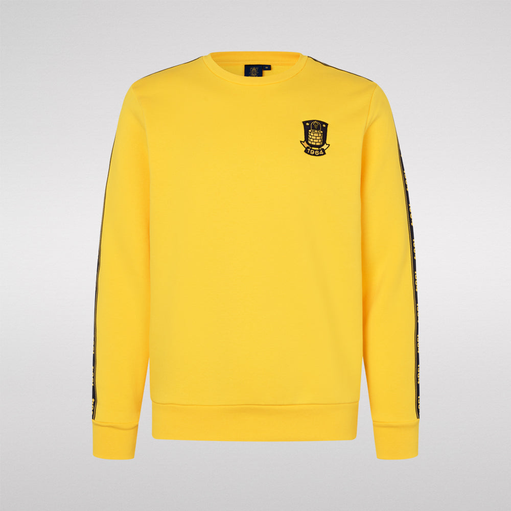 Sweatshirt Gul med Bånd 1964