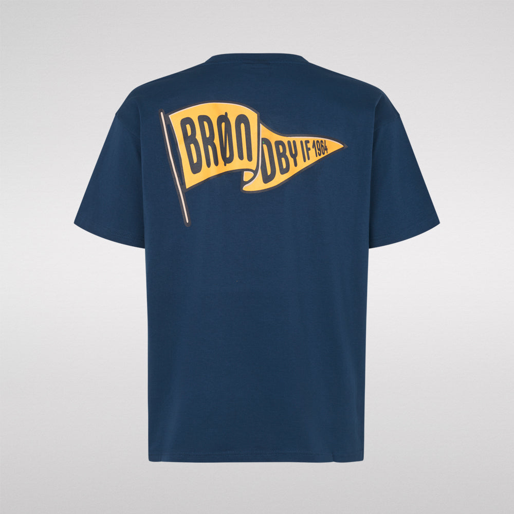 T-shirt - Blå med 1964/Flag