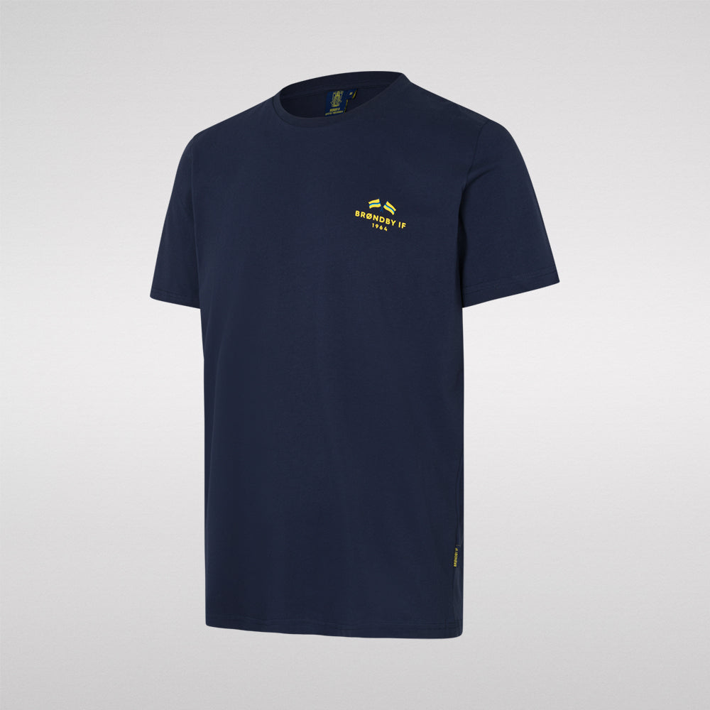 T-shirt Navy m. flag