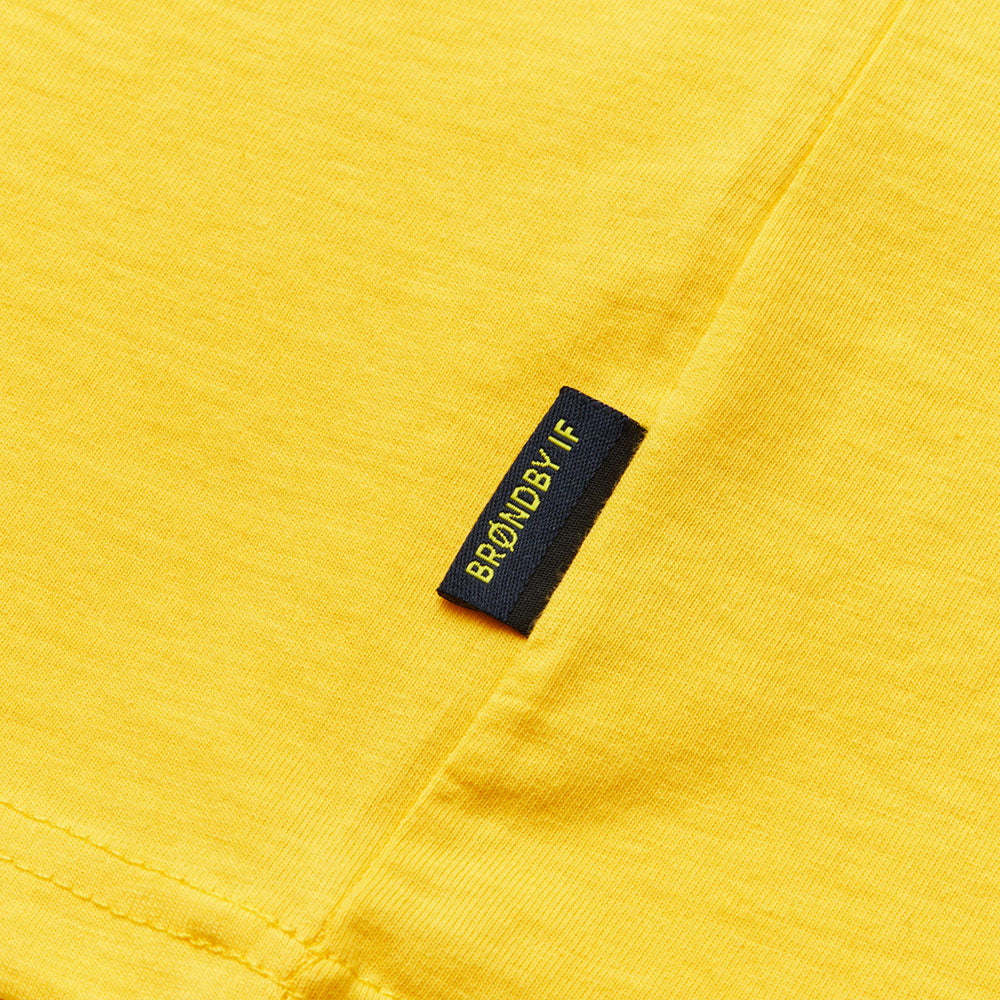 T-shirt – Gul Brøndby IF Børn