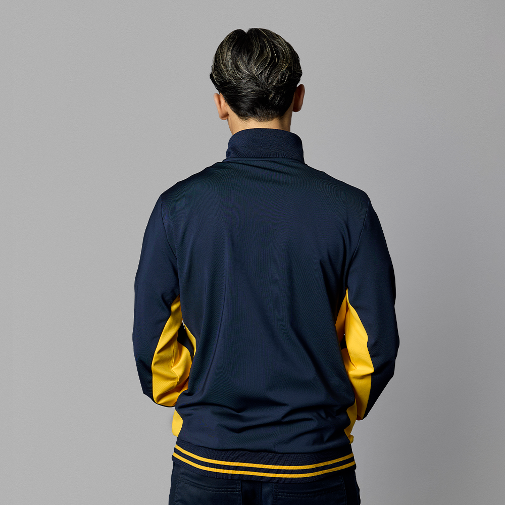 WCT Tracktop Navy m. BIF Logo Børn