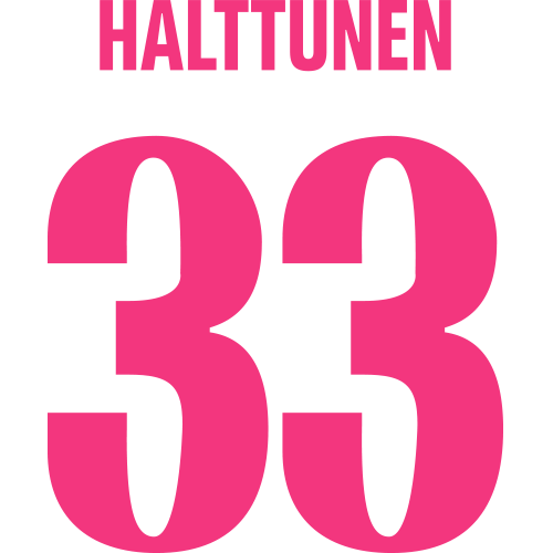 Spiller navn og nummer Kvinder - Udebane