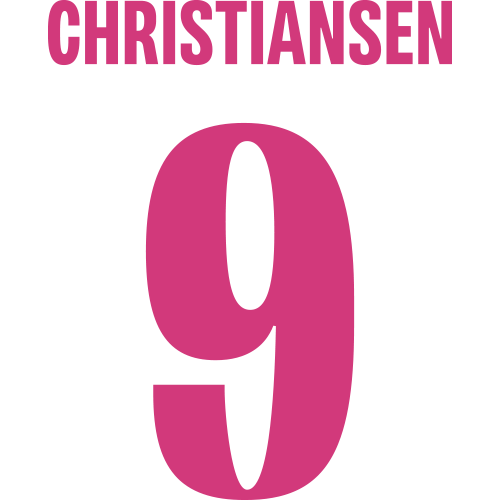 Spiller navn og nummer Kvinder - Udebane