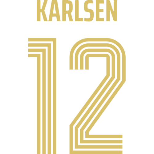 Player Name and Number Women - Away