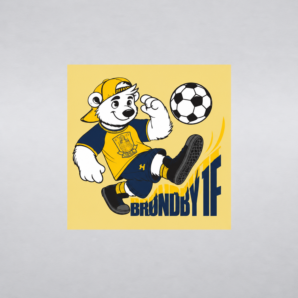 Brøndby X Hummel Body L/S Gul – Nanok m. Brøndby IF