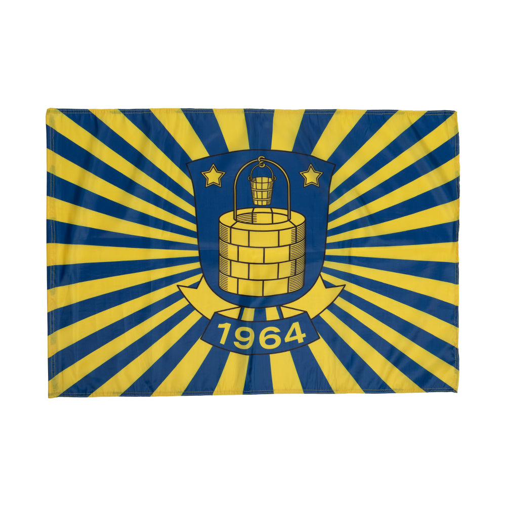 Brøndby Flag – Mellem 70x100cm Sol
